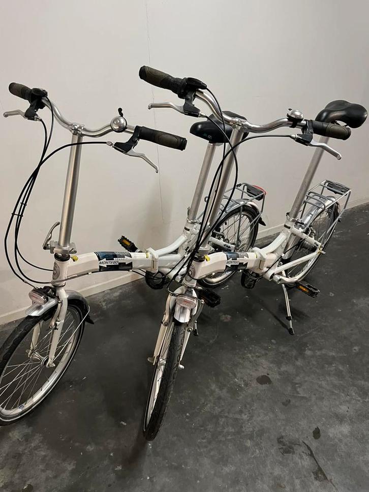 2 vouwfietsen met 3 versnellingen, Fietsen en Brommers, Fietsen | Vouwfietsen, Zo goed als nieuw, 20 inch of meer, Versnellingen
