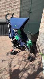 Maclaren buggy - blauw/groen - gebruikt, Ophalen of Verzenden, Gebruikt, Maclaren, Verstelbare rugleuning