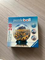 Ravensburger Puzzleball Zonnebloemen, Ophalen of Verzenden, Minder dan 500 stukjes, Zo goed als nieuw, Rubik's of 3D-puzzel