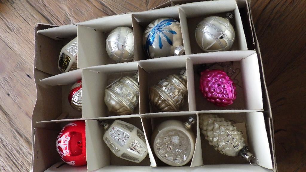 mooie oude kerstfiguurtjes, Ophalen of Verzenden, Gebruikt