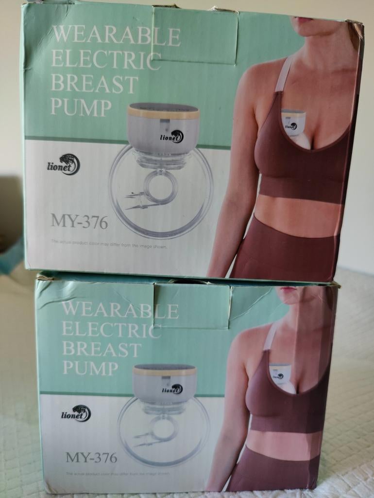 Dubbele Handsfree Elektrische Borstkolf, Ophalen of Verzenden, Zo goed als nieuw