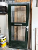 Hard houten voordeur 93x211,5 Rechts, Ophalen, Gebruikt, 80 tot 100 cm, 200 tot 215 cm