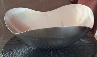 Georg Jensen schaal Bloom, Overige materialen, Schaal, Verzenden, Rond