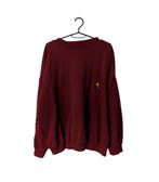 Apple Embroidered Logo Sweater – 90s – Oversized XL Fit, Apple, Apple, Maat 56/58 (XL), Ophalen of Verzenden