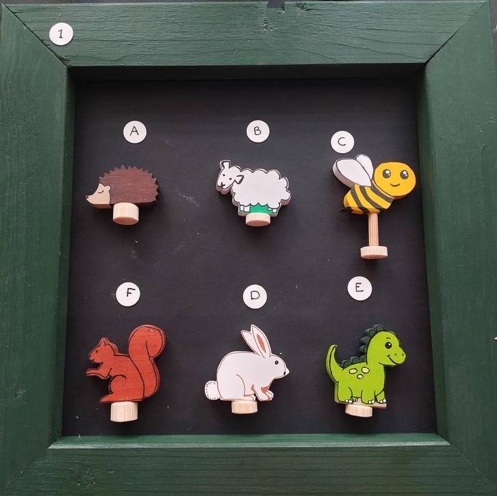 Handgemaakte Jaarring Stekers (17mm, Grimms Compatibel), Kinderen en Baby's, Speelgoed | Educatief en Creatief, Nieuw, Ophalen of Verzenden