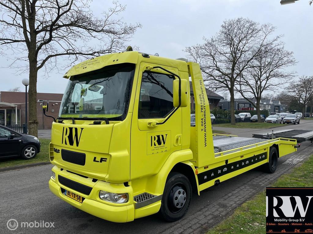 DAF LF AE45BF *C1 7,5T*OPRIJWAGEN*LIER*A/C* APK 2027*, Auto's, Origineel Nederlands, DAF, 174 pk, Te koop
