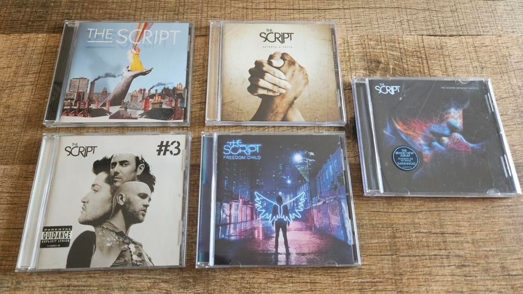 CD'S THE SCRIPT, Cd's en Dvd's, Ophalen of Verzenden, Zo goed als nieuw