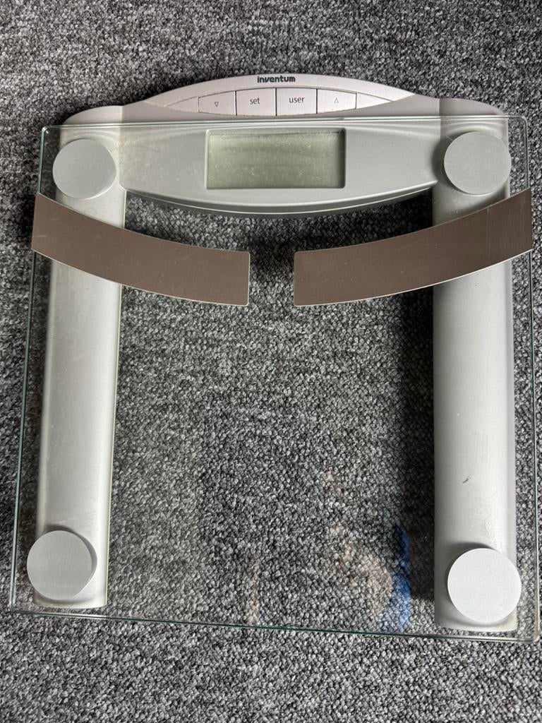 Personen weegschaal van Inventum, Witgoed en Apparatuur, Weegschalen, Ophalen, 1 tot 500 gram, 100 kg of meer, Zo goed als nieuw