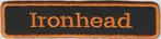 Harley Davidson Ironhead stoffen opstrijk patch embleem #1, Ophalen of Verzenden, Nieuw