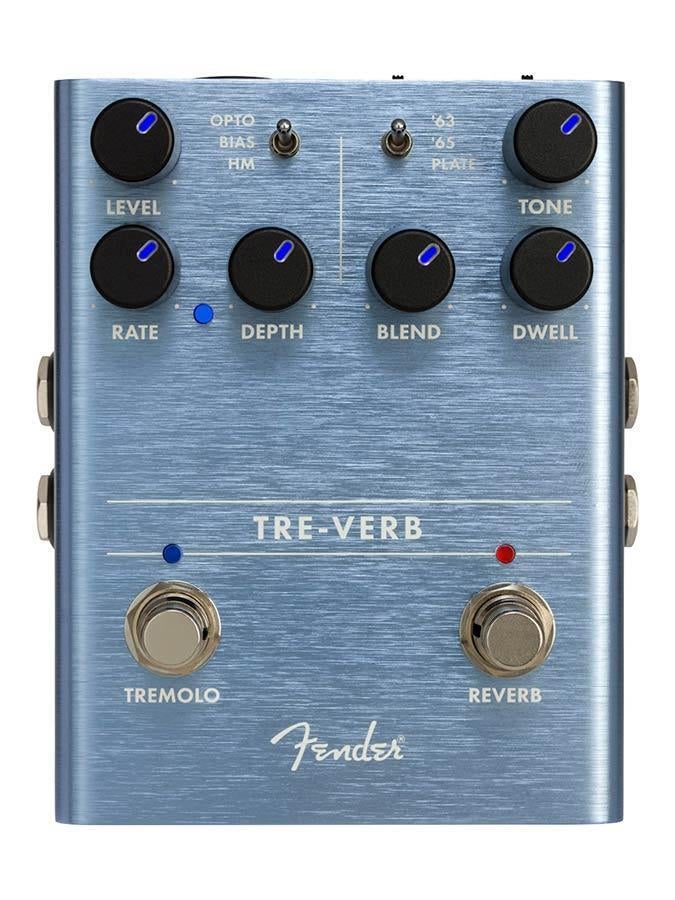 Fender Tre-Verb Digital Reverb / Tremolo effectpedaal, ., Nieuw, Ophalen of Verzenden, Reverb