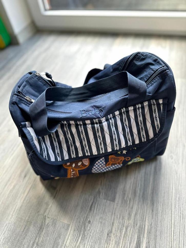 Leuke luiertas voor baby met schattige dierenprint, Kinderen en Baby's, Luiertassen, Gebruikt, Schoudertas, Ophalen of Verzenden