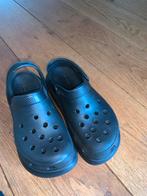 Zwarte Crocs - Maat 8 nieuw staat, Ophalen of Verzenden, Zo goed als nieuw, Zwart, Slippers