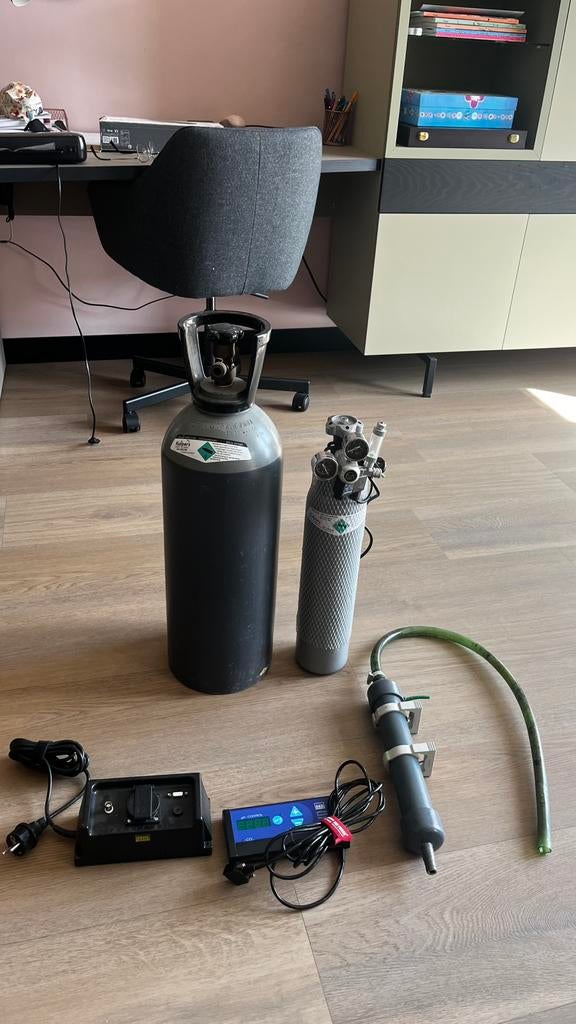 Aquarium co2 systeem, Dieren en Toebehoren, Ophalen, Zo goed als nieuw, CO₂-systeem
