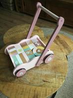 Little dutch blokkenkar, Kinderen en Baby's, Speelgoed | Houten speelgoed, Ophalen of Verzenden, Zo goed als nieuw, Duw- of Trekspeelgoed