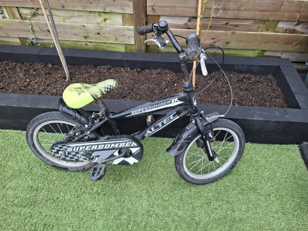 Altec Superbomber ZX 16 inch kinderfiets, Ophalen, Gebruikt, 16 tot 20 inch, Altec