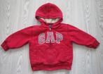 GAP Kinder Hoodie Vest Rood 4-5 Jaar Warme Hoodie, Gebruikt, Jongen of Meisje, Trui of Vest, Ophalen of Verzenden