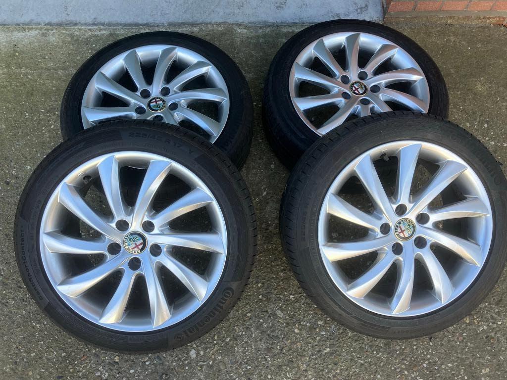 Alfa Romeo Giulietta velgen, Ophalen, Gebruikt, Velg(en), 17 inch