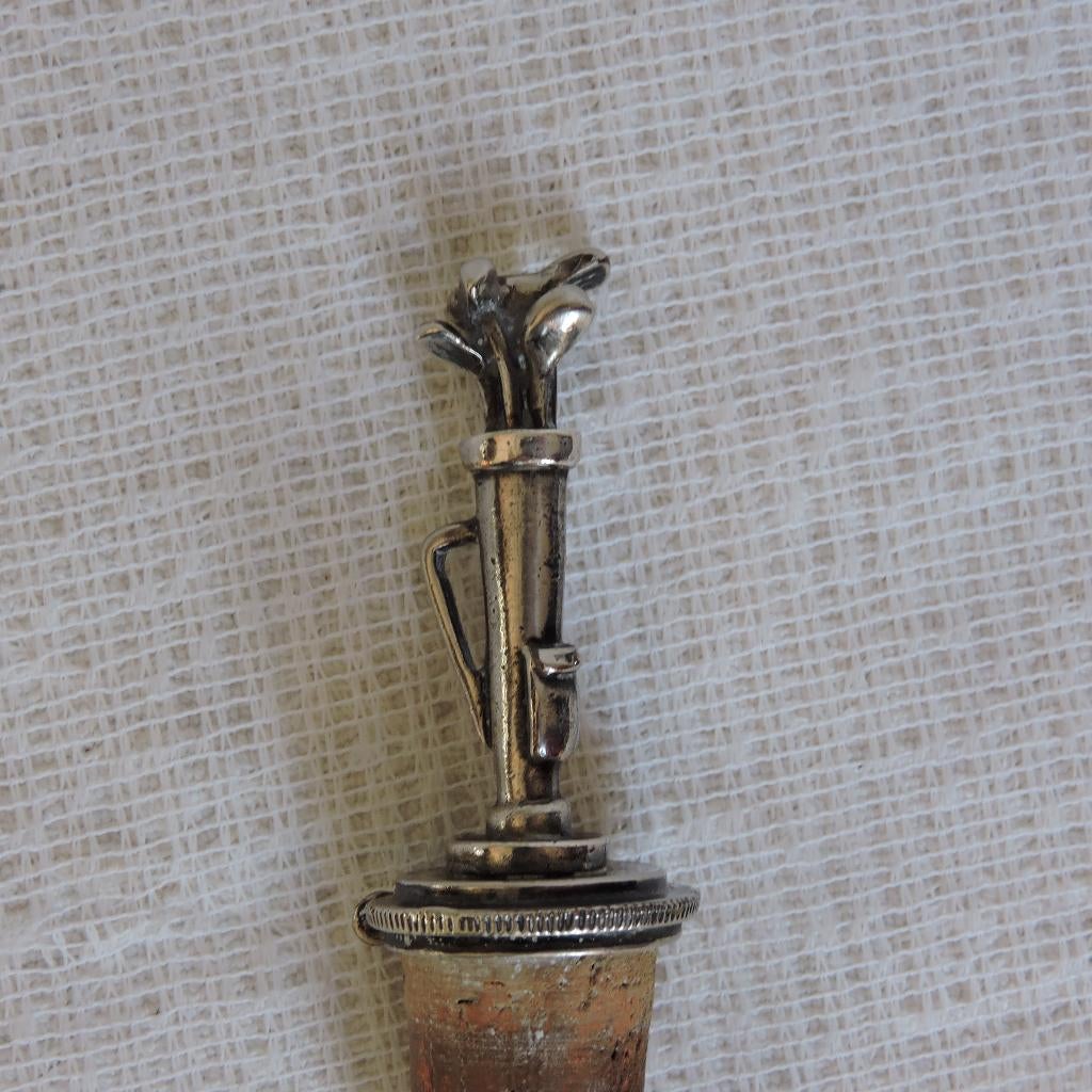 Flessenstop golf tas wijnstop, Overige typen, Ophalen of Verzenden, Zo goed als nieuw