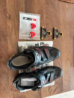 Sidi racefietsschoenen Look systeem zwart maat 44, Fietsen en Brommers, Fietsaccessoires | Fietskleding, Gebruikt, Heren, Schoenen