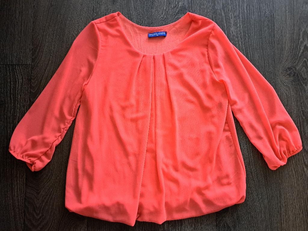 Top  Blouse  Miller & Monroe  - 40   jusa17, Maat 38/40 (M), Overige kleuren, Ophalen of Verzenden, Zo goed als nieuw