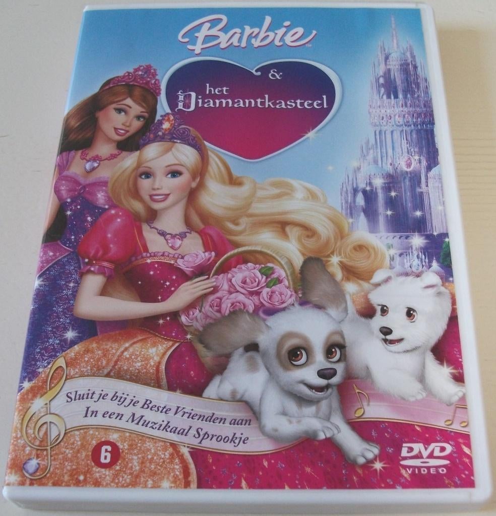 Dvd *** BARBIE *** Barbie en het Diamantkasteel, Cd's en Dvd's, Dvd's | Kinderen en Jeugd, Avontuur, Ophalen of Verzenden, Zo goed als nieuw