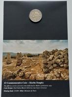 2 -Euromunt Malta 2020: Skorba Tempels met F, Postzegels en Munten, Munten | Europa | Euromunten, Ophalen of Verzenden, Malta