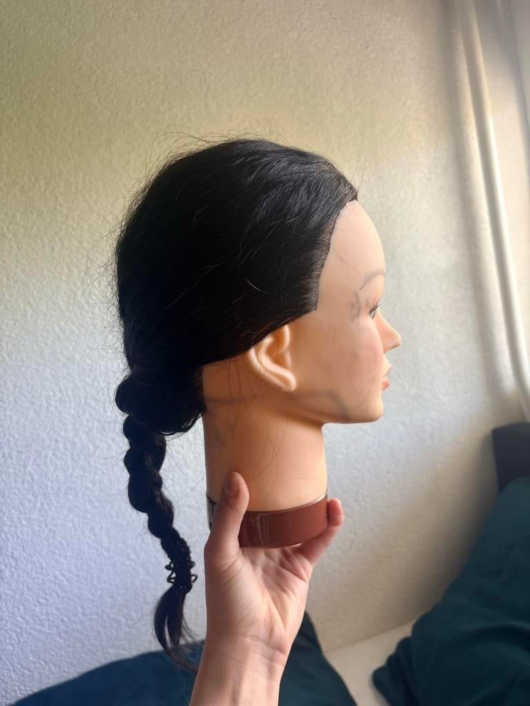 Sibel oefenpop lang haar - ideaal voor vlechten, Ophalen, Gebruikt, Overige typen