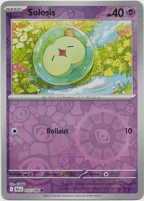 Black Bolt,  Solosis [reverse] 37/86, Verzenden, Nieuw, Losse kaart