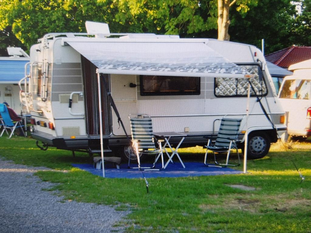 Hymer B544 Integraal Camper (1992) - 5 slaapplaatsen, Caravans en Kamperen, Campers, Integraal, Fietsendrager, Particulier, Hymer