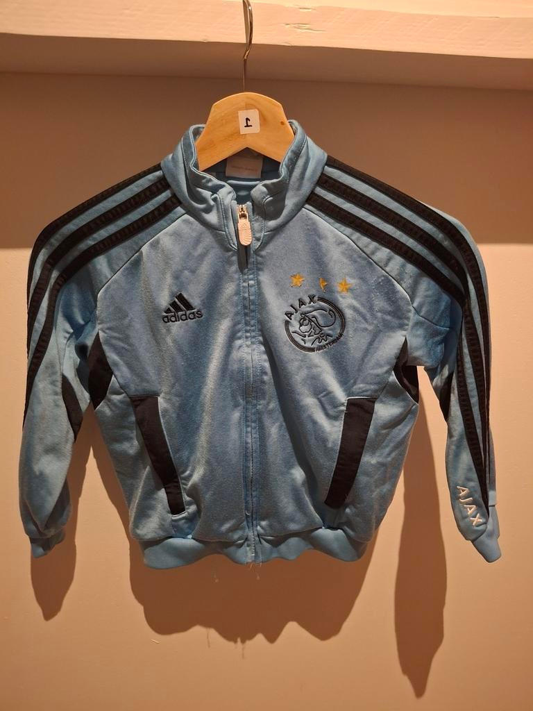 Ajax Adidas vest - Maat 5/6 jaar, Kinderen en Baby's, Kinderkleding | Maat 98, Adidas, Gebruikt, Trui of Vest, Ophalen of Verzenden