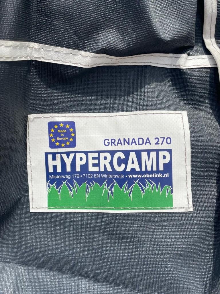 hypercamp granda 270 caravanvoortent, Caravans en Kamperen, Voortenten en Luifels, Ophalen, Zo goed als nieuw, Overige merken