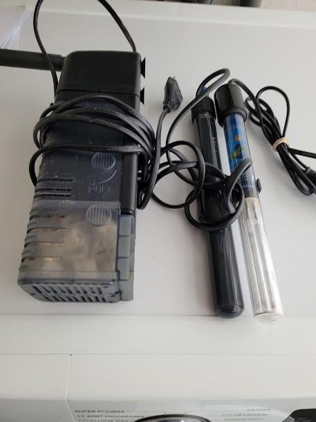 2x verwarming,s elementen a 100 watt plus een binnen filter, Ophalen, Gebruikt, Verlichting of Verwarming, Overige merken