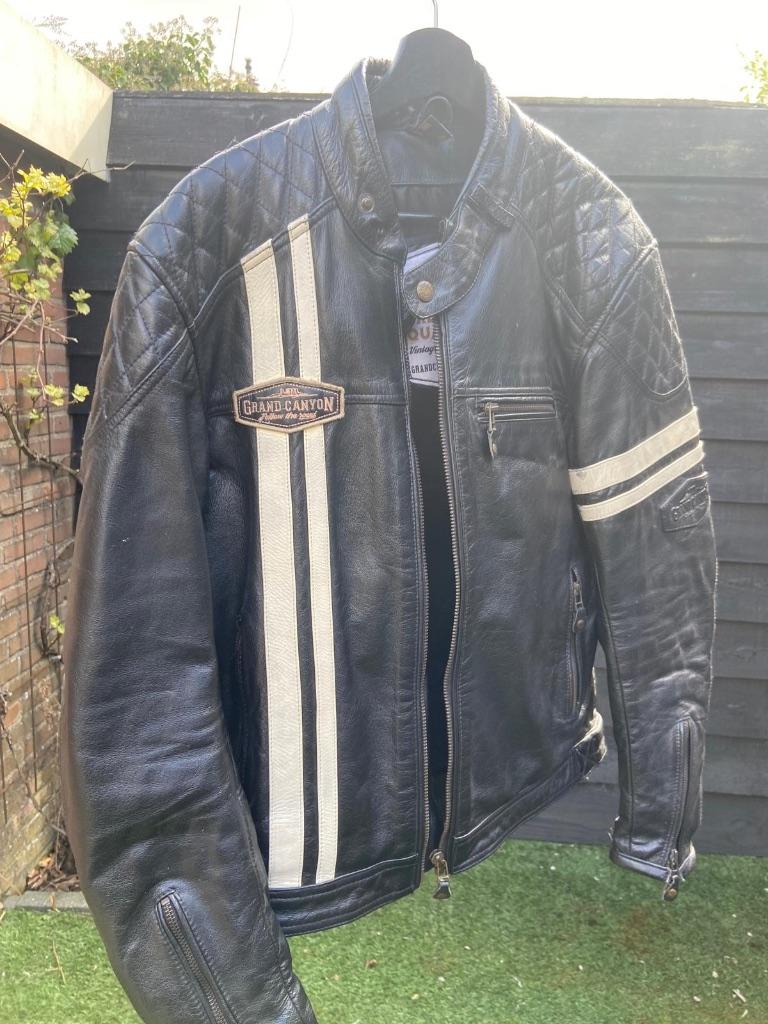 Grand Canyon leren motorjas, Motoren, Kleding | Motorkleding, Ophalen, Heren, Jas | leer, Nieuw zonder kaartje