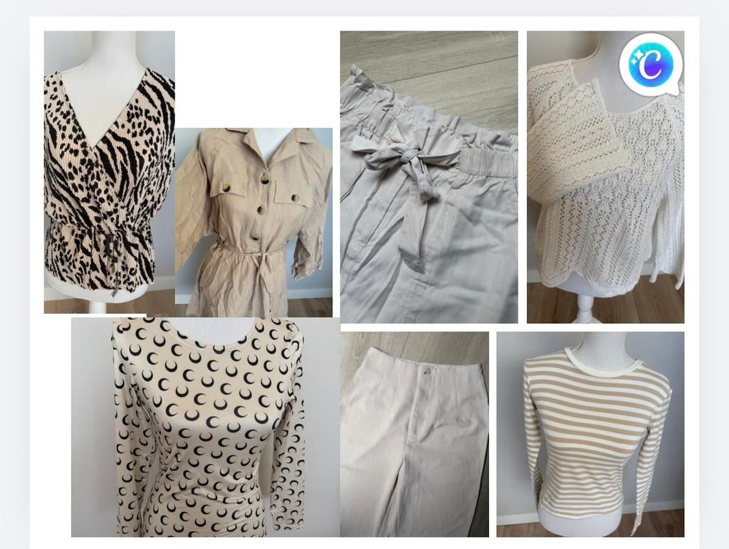 7-dl. pakket Costes, H&M, Vila etc. mt. S, Ophalen of Verzenden, Zo goed als nieuw, Maat 36 (S)