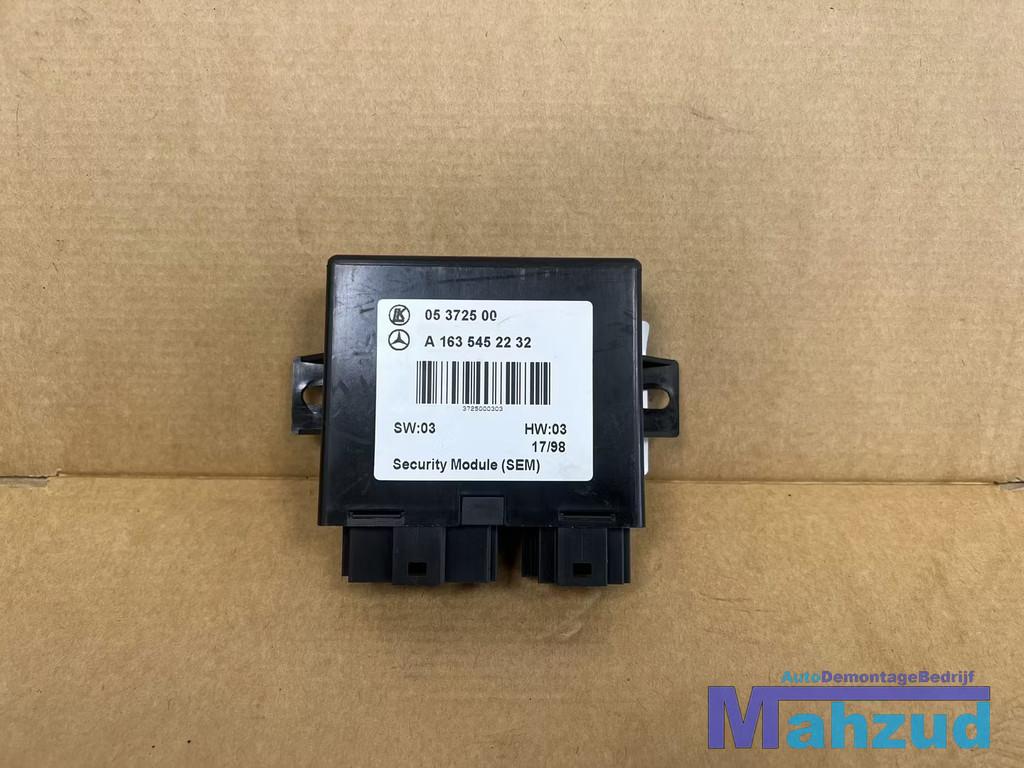 MERCEDES ML W163 Alarm module A1635452232, Auto-onderdelen, Elektronica en Kabels, Gebruikt, Mercedes-Benz AG, Mercedes-Benz, Ophalen of Verzenden