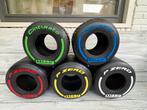 Mooie F1 look banden 5 compounds Pirelli 2025, Verzamelen, Automerken, Motoren en Formule 1, Ophalen of Verzenden, Zo goed als nieuw