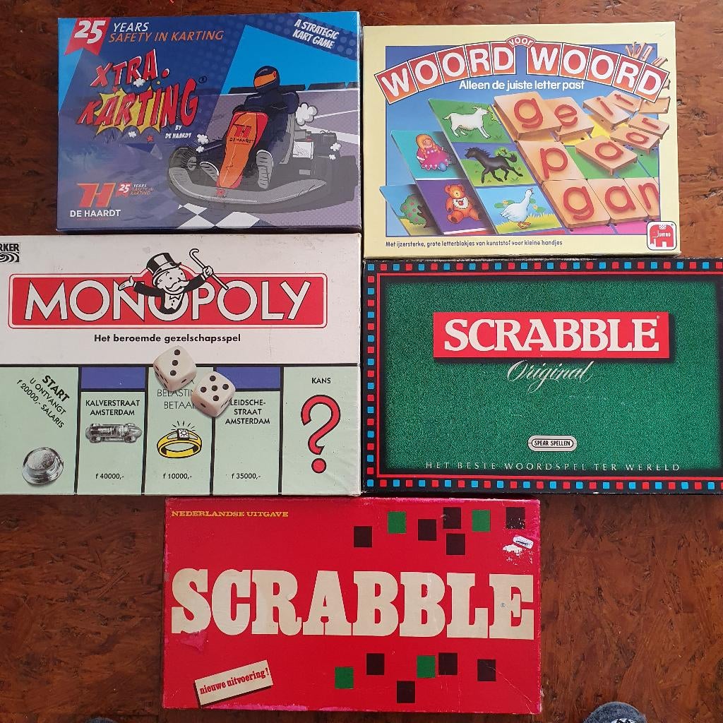 gezelschapsspellen divers, Ophalen of Verzenden, Gebruikt