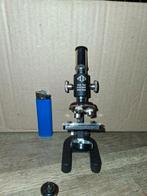Vintageretro antieke  mini Microscoop 100x-500x Vergroting, Audio, Tv en Foto, Optische apparatuur | Microscopen, Ophalen of Verzenden