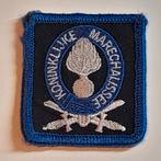 KMAR borstembleem witte zwaarden nieuw, Verzamelen, Ophalen of Verzenden, Landmacht, Nederland, Embleem of Badge