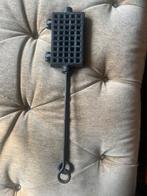 Antiek / Vintage Wafelijzer Gietijzer., Ophalen of Verzenden, Gebruikt