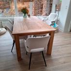 eettafel teak, Huis en Inrichting, Tafels | Eettafels, Ophalen, Gebruikt, Teakhout, 200 cm of meer