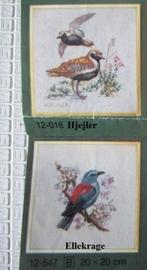 Borduurpatroon,Borduren,Kruissteek,Eva Rosenstand,Vogels, Verzenden, Zo goed als nieuw, Patroon