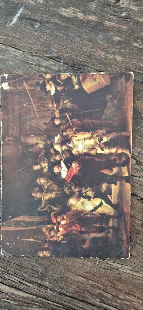 Ansichtkaart Nachtwacht Rijksmuseum Amsterdam, Ophalen of Verzenden