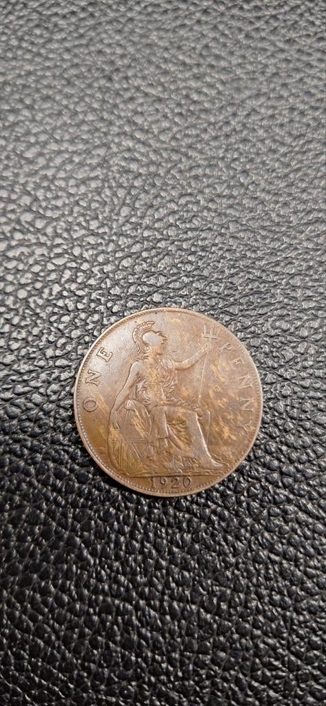 Great-Britain one penny 1920, Postzegels en Munten, Ophalen of Verzenden, Overige landen