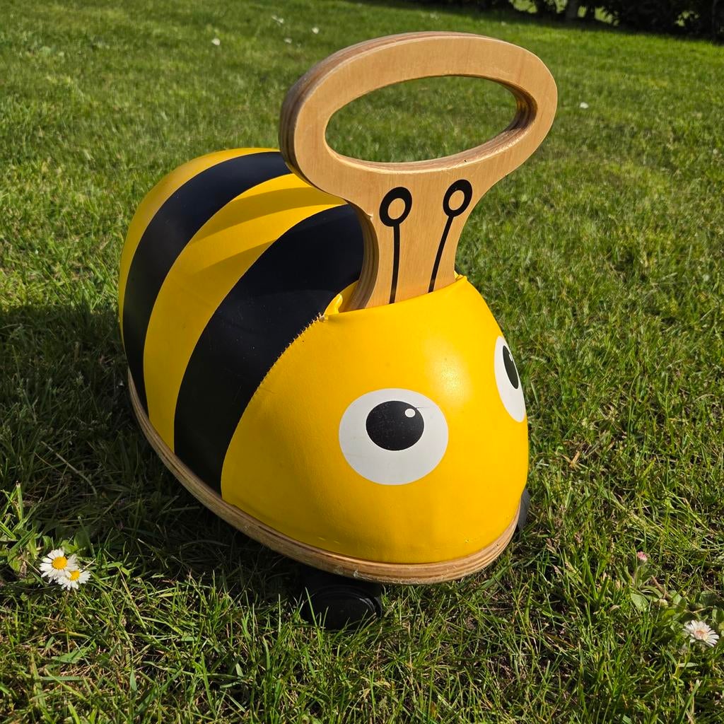 Loopauto loopwagen Ride "n" Roll Bee Wheelybug maja de bij, Ophalen, Zo goed als nieuw, Loopvoertuig