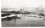 Oude ansichtkaart 16 IJmuiden buitenhaven met pieren, Ophalen of Verzenden, 1940 tot 1960, Ongelopen, Noord-Holland