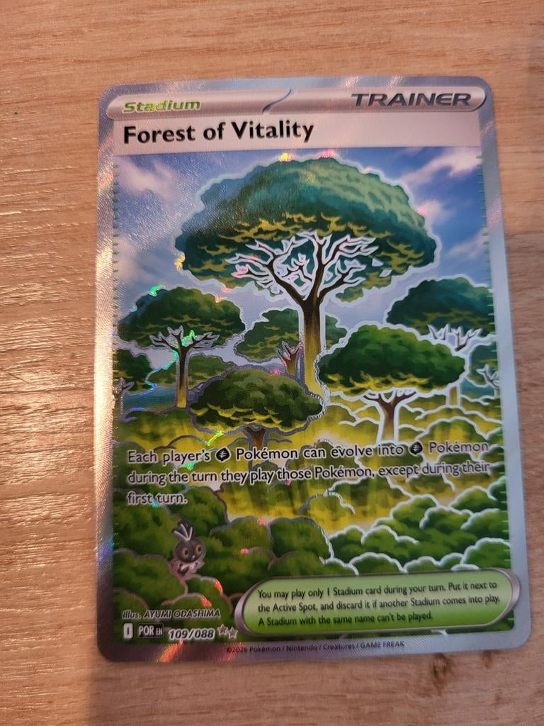 Forest of Vitality 109/088 - Perfect Order Pokémon TCG, Ophalen of Verzenden, Nieuw, Losse kaart, Foil