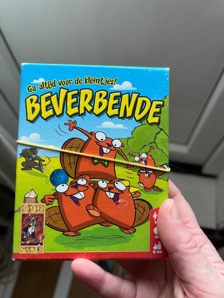 Kaartspel beverbende, Ophalen, Zo goed als nieuw