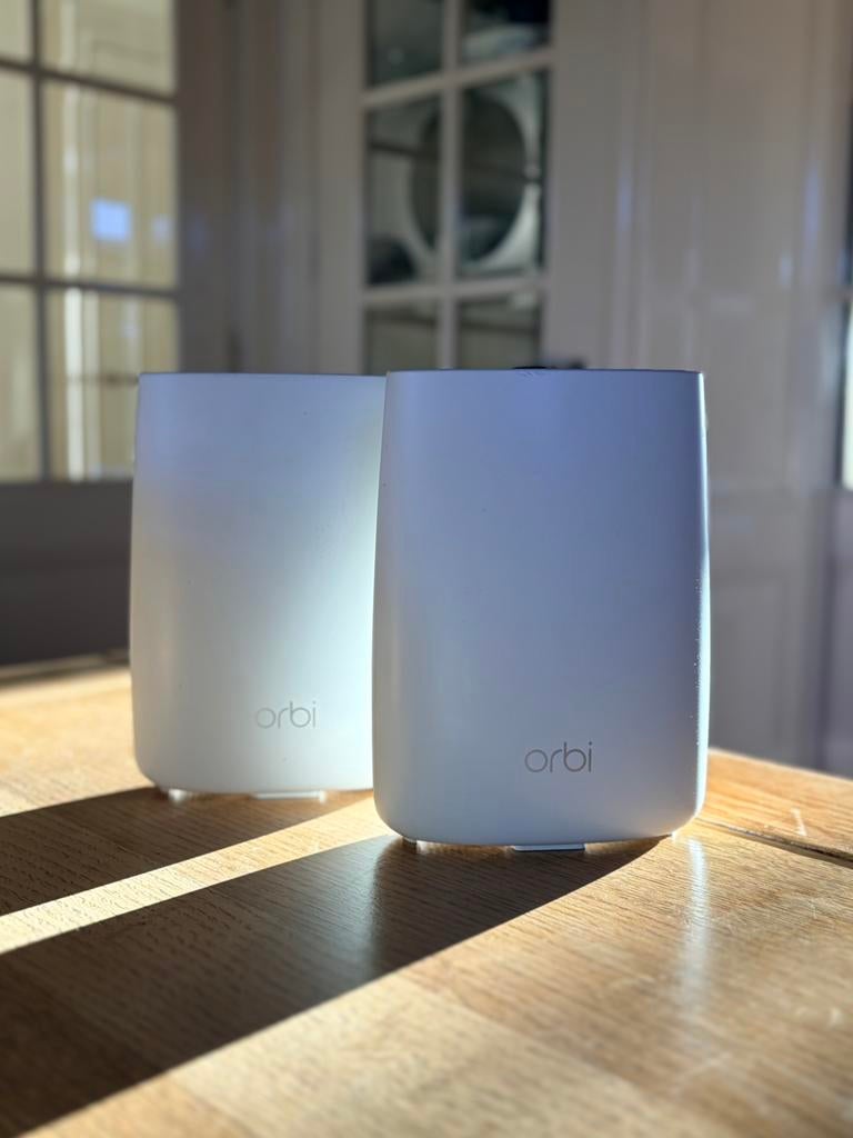 Orbi RBR50 & RBS50 Wifi/Mesh systeem, Ophalen, Zo goed als nieuw