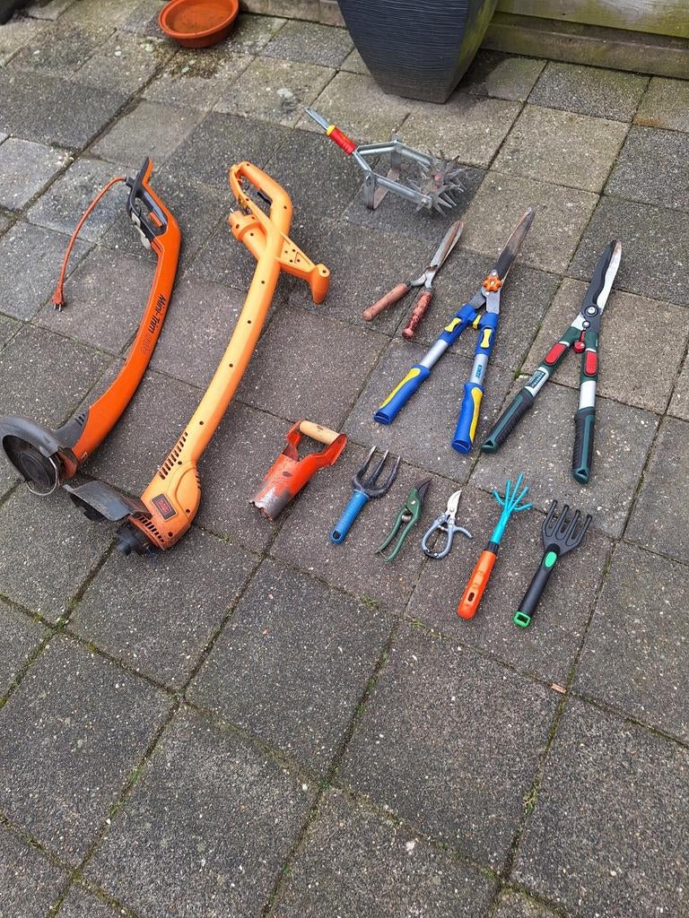 Tuin gereedschap van alles, Tuin en Terras, Hand-tuingereedschap, Ophalen, Gebruikt